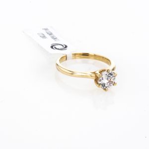 ANILLO COMPROMISO 18K