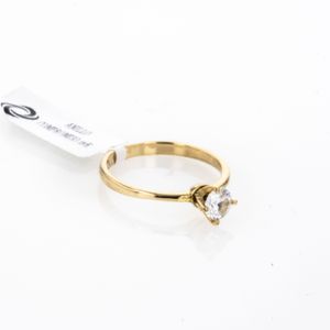 ANILLO COMPROMISO 18K