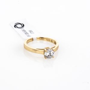 ANILLO COMPROMISO 18K