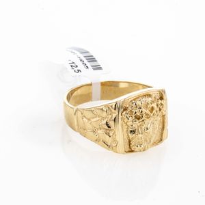 ANILLO CRISTO 18K