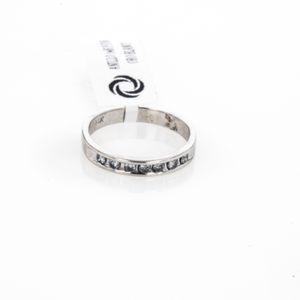 ANILLO 14K P.FINA ORO BLANCO