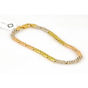PULSERA 3 OROS 18K
