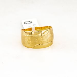 ANILLO SATINADO 18K