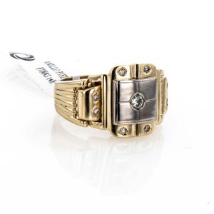 ANILLO PIEDRAS FINAS 14K