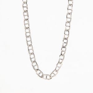 CADENA ANCLA ORO BLANCO 18K