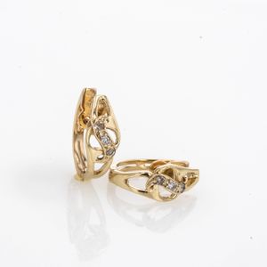 ARETES PIEDRAS FINAS 14K