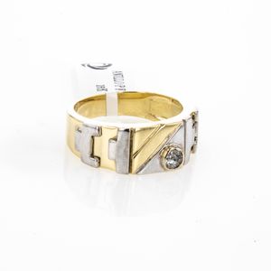 ANILLO P FINA R/E 18K