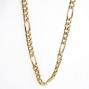 CADENA CUBANA ALTERNADA 18K