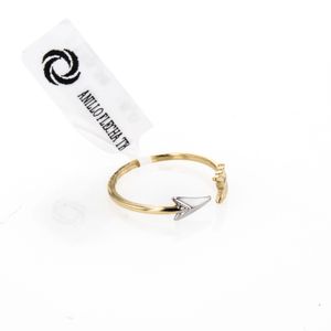ANILLO 2 OROS FLECHA TK