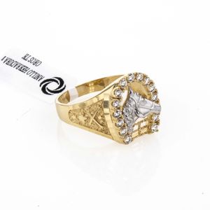 ANILLO HERRADURA 2 OROS TK
