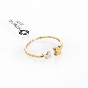 ANILLO MARIPOSAS 2 OROS TK