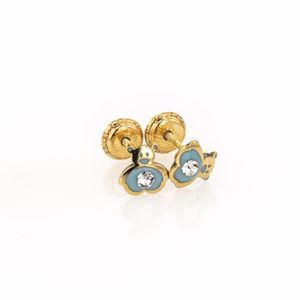 ARETES ORTOPEDICOS OSO ROSADO ES