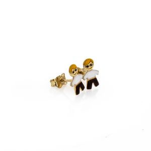 ARETES TOPOS NIÑO TK
