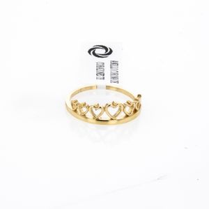ANILLO CORONA DE CORAZONES TK