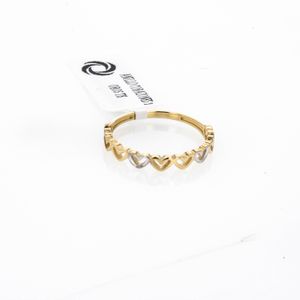 ANILLO CORAZONES 2 OROS TK