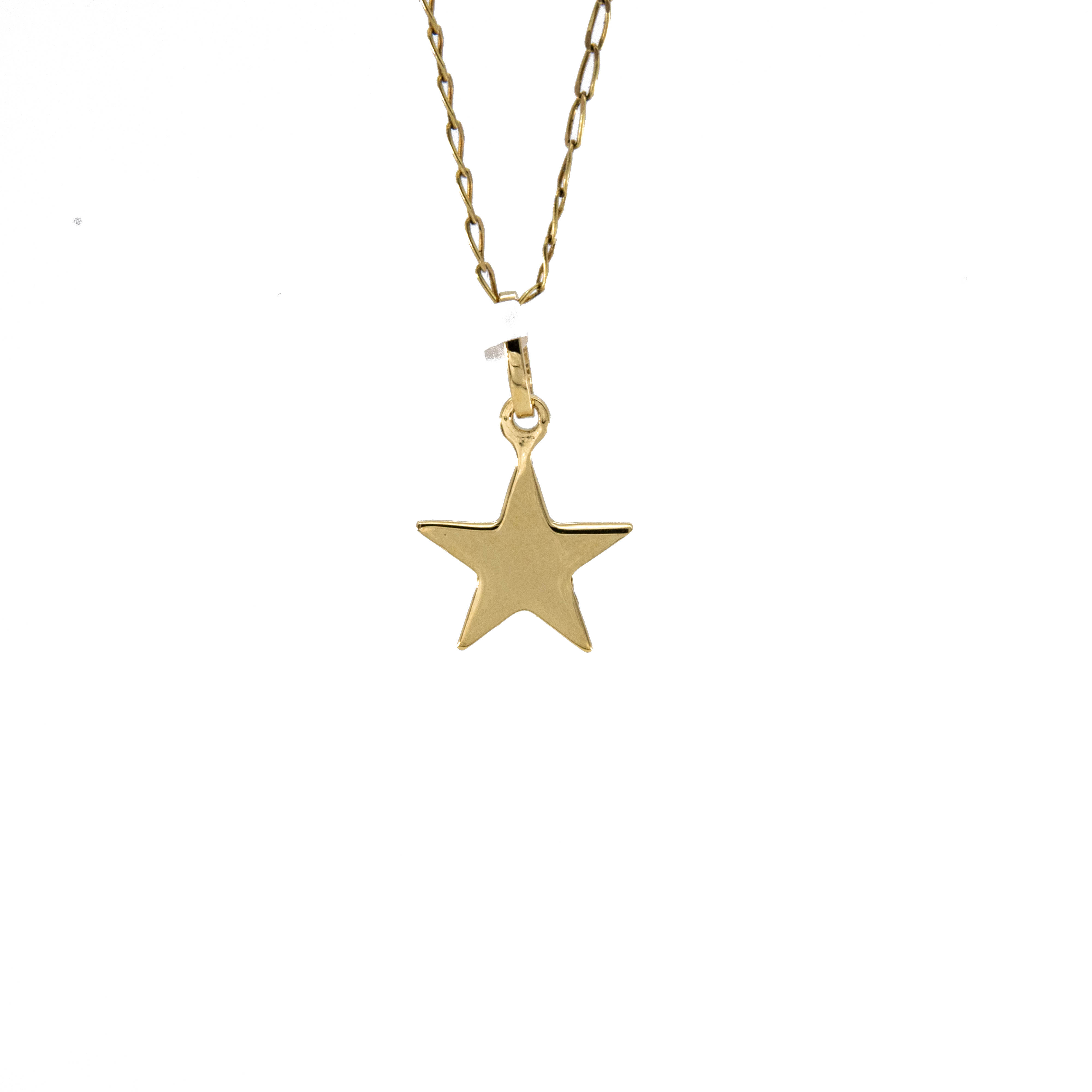 DIJE ESTRELLA DIAMANTADA 18K