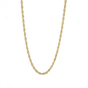 CADENA TEJIDO CORDON 18K