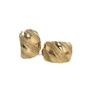 ARETES CORTOS 18K