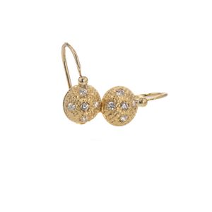 ARETES ZARCILLOS CON ZIRCONES 18K