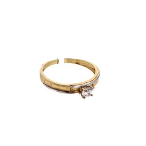 ANILLO DE COMPROMISO 18K