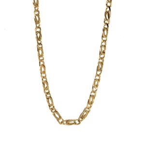 CADENA TEJIDO OJO DE PAJARO 18K