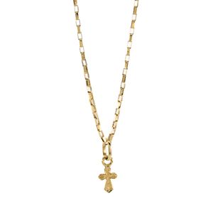 CADENA DON DIJE CRUZ 18K