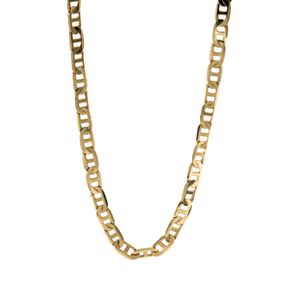 CADENA TEJIDO ANCLA 18K