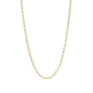 CADENA TEJIDO ANCLA 18K