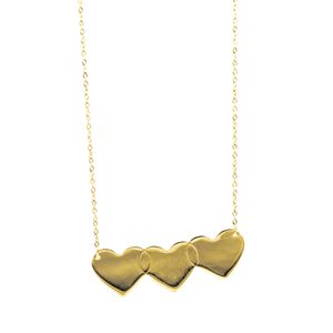 CADENA DIJE CORAZONES TK