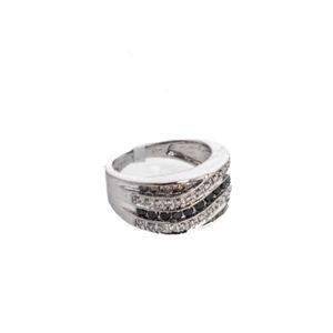 ANILLO PIEDRAS FINAS 18K