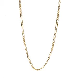 CADENA CUBANA ALTERNADA 18K