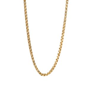 CADENA TEJIDO CAJA 18K