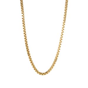 CADENA TEJIDO CAJA 18K