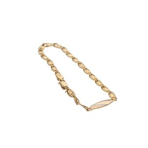 PULSERA ANCLA 18K