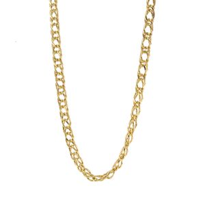 CADENA TEJIDO ROMBO 18K