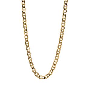 CADENA TEJIDO ANCLA 18K
