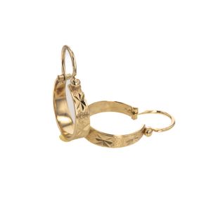 ARETES CANDONGAS 18K