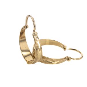 ARETES CANDONGAS 18K