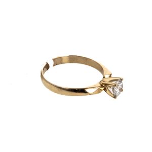 ANILLO 18K - P. FINA - 0,60 CT APROX