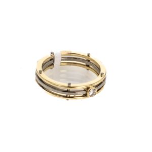 ANILLO 18K - P. FINA - 0,08 CT APROX