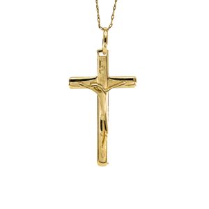 DIJE CRUCIFIJO 18K
