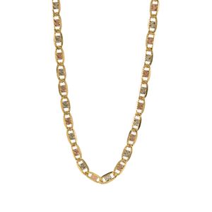 CADENA ANCLA 3 COLORES 18K