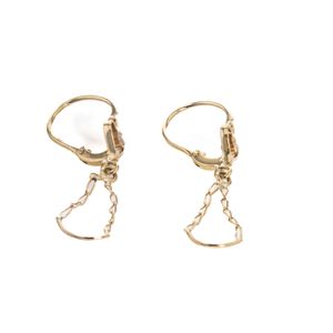 ARETES ZARCILLOS CON ZIRCON 18K