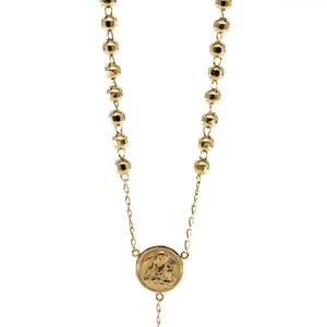 CADENA ROSARIO 18K