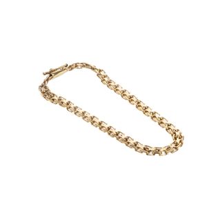 PULSERA TEJIDO BISMARK 18K