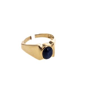 ANILLO CON PIEDRA 18K