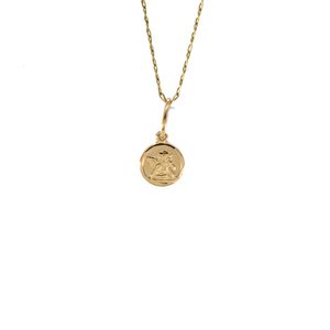 DIJE REDONDO ANGEL 18K