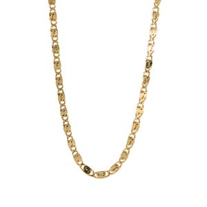 CADENA OJO DE PAJARO 18K