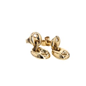 ARETES TOPOS GUCCI 18K