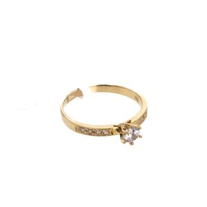 ANILLO DE COMPROMISO 18K